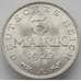 Монета Германия 3 марки 1922 А КМ28 UNC Блеск (J05.19) арт. 17372