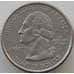 Монета США 25 центов 2001 P XF Вермонт арт. 11555
