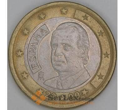 Испания 1 евро 2000 КМ1046 XF арт. 53783