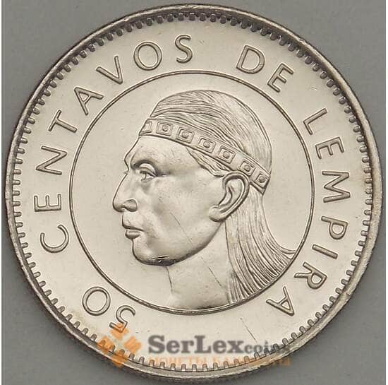 Гондурас 50 сентаво 2005 КМ84а.2 UNC (n17.19) арт. 21312