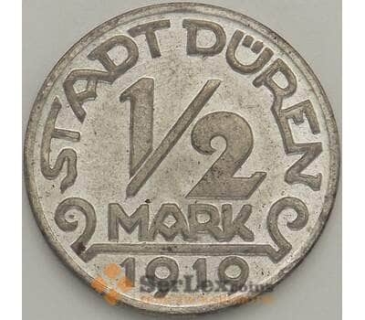 Германия Нотгельд 1/2 марки 1919 Дюрен (J05.19) арт. 18024