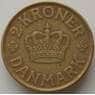 Дания 2 кроны 1926 КМ825 VF арт. 11825