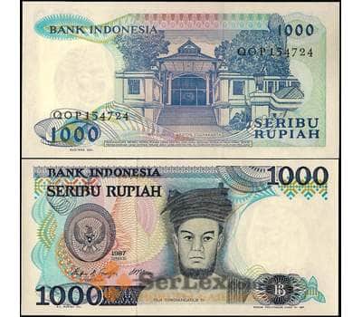 Банкнота Индонезия 1000 рупий 1987 Р124 UNC арт. 22092