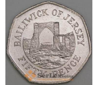 Джерси 50 пенсов 1997 КМ58.2 XF арт. 54991