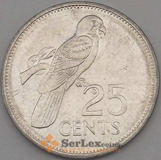 Сейшельские острова 25 центов 2003 КМ49а aUNC  арт. 18779