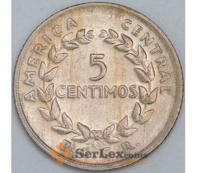 Коста-Рика 5 сентимо 1969 КМ184.2 XF арт. 57152