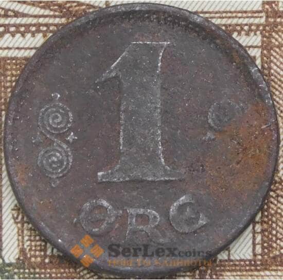 Дания 1 эре 191* КМ812а F арт. 38923