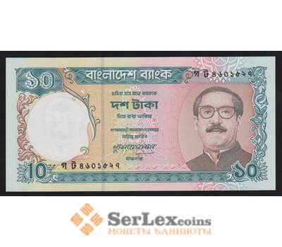 Бангладеш 10 така ND 1997-2000 Р33(1) UNC арт. 54411