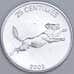 Конго 25 сантимов 2002 КМ83 UNC Гиеновидная собака арт. 55166