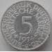 Монета Германия 5 марок 1974 G КМ112 Proof арт. 11648