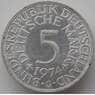 Германия 5 марок 1974 G КМ112 Proof арт. 11648