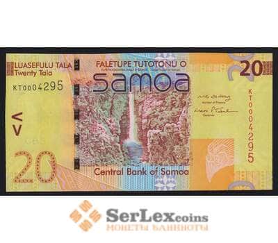 Самоа 20 тала ND 2008 Р40а UNC номер на КТ000 арт. 53811