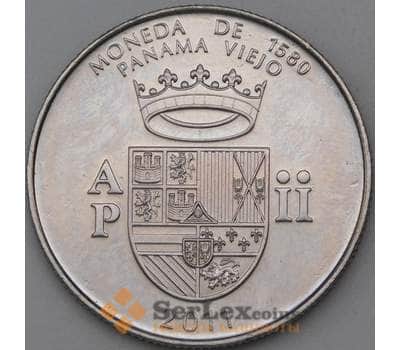 Монета Панама 1/2 бальбоа 2011 КМ142 Валюта 1580 года арт. 28243