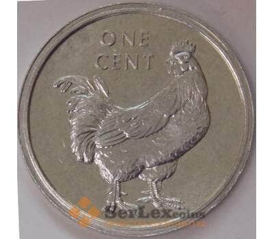 Монета Кука острова 1 цент 2003 КМ422 BU Петух (J05.19) арт. 17730