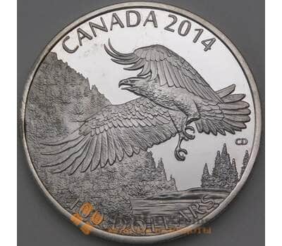 Канада 100 долларов 2014 Орел Prooflike Копия арт. 28813