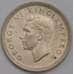 Монета Новая Зеландия 3 пенса 1942 КМ7 aUNC арт. 40115