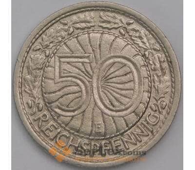 Монета Германия 50 пфеннигов 1929 Е КМ49 XF арт. 38946