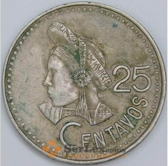 Гватемала 25 сентаво 1993 КМ278 XF арт. 57575 Гватемала 25 сентаво 1993 КМ278 XF арт. 57575