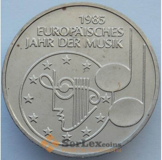 Германия 5 марок 1985 КМ162 UNC Европейский год музыки (J05.19) арт. 16292