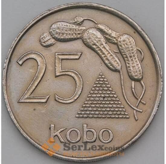 Нигерия 25 кобо 1975 КМ11  арт. 29237