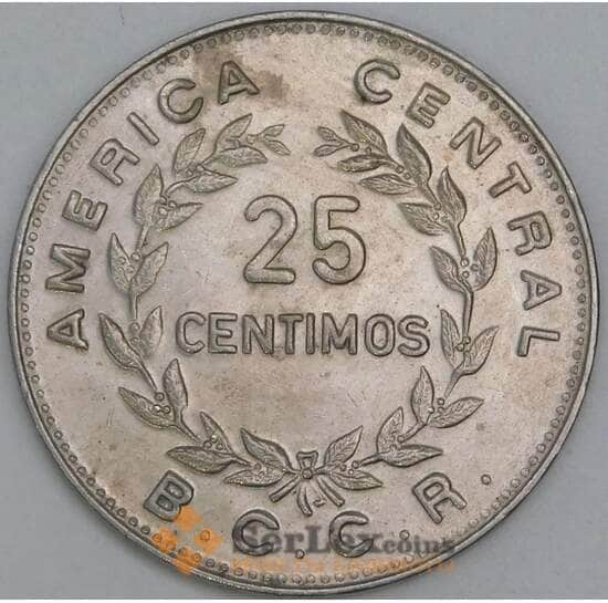 Коста-Рика 25 сантимо 1972 КМ188.2 XF арт. 56281