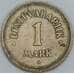 Эстония 1 марка 1924 КМ1а VF арт. 56892