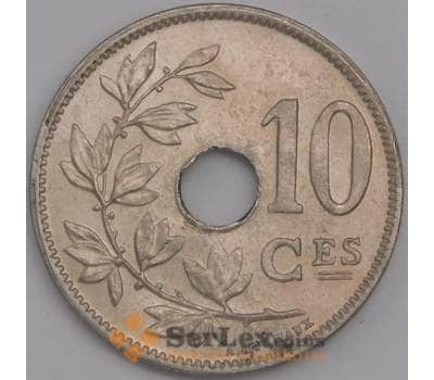 Бельгия монета 10 сантимов 1901 КМ48 aUNC арт. 43302