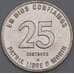 Никарагуа монета 25 сентаво 1981 КМ51 аUNC арт. 44797