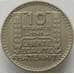 Монета Франция 10 франков 1949 КМ909 aUNC (J05.19) арт. 15281