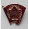 Знак СССР ВЛКСМ 1944-1958 гг клеймо П в круге Булавка (СВА) арт. 13386