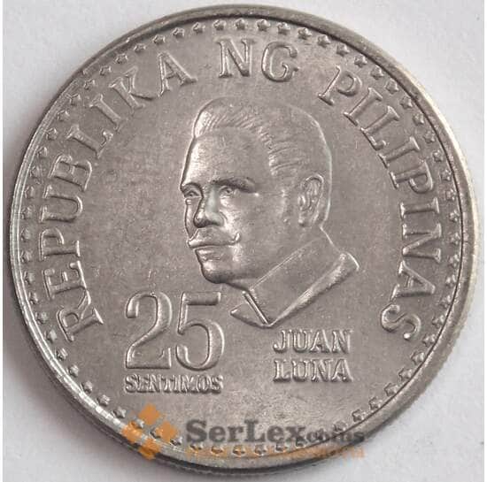 Филиппины 25 сантимов 1976 КМ208 aUNC (J05.19) арт. 17874