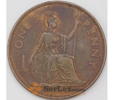 Монета Великобритания 1 пенни 1940 КМ845  арт. 29373