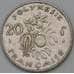 Монета Французская Полинезия 20 франков 1996 КМ9 VF арт. 38488