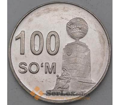 Монета Узбекистан 100 сом 2018 UC2 UNC арт. 29048