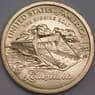 США монета 1 доллар 2023 UNC P Инновация №19 Луизиана - Лодка Хиггинса арт. 40820