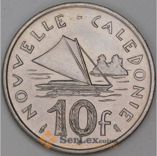 Новая Каледония 10 франков 1972 КМ11 UNC арт. 54828