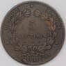 Франция 5 сантим 1872 К КМ821 VF арт. 22734