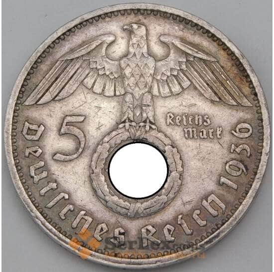 Германия 5 марок (рейхсмарок) 1936 А КМ94  арт. 29073
