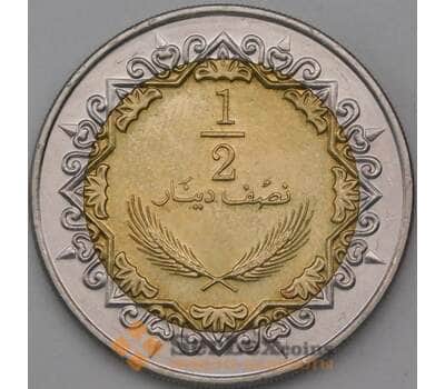 Монета Ливия 1/2 динара 2004 КМ27 UNC  арт. 26690
