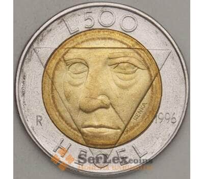 Монета Сан-Марино 500 лир 1996 UNC (n17.19) арт. 21365