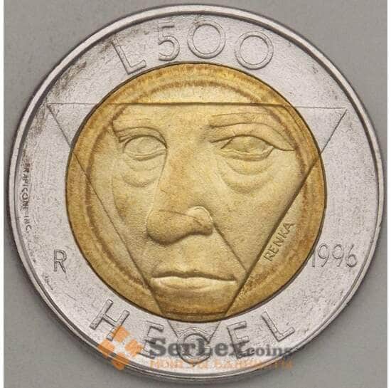 Сан-Марино 500 лир 1996 UNC (n17.19) арт. 21365