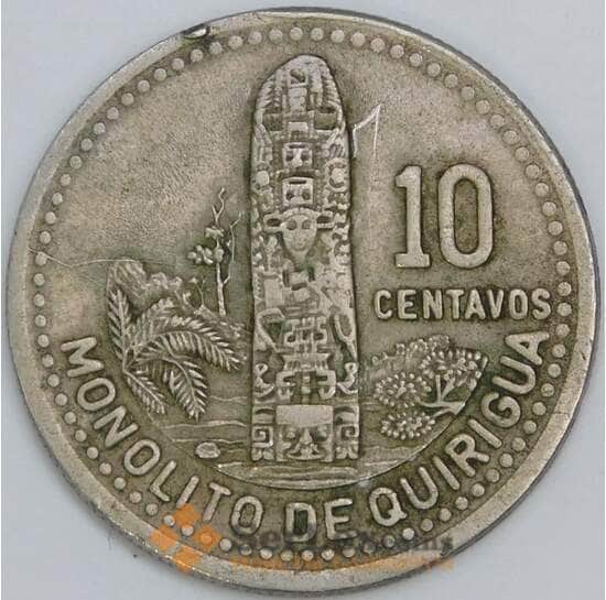 Гватемала 10 сентаво 1992 КМ277 XF арт. 57573 Гватемала 10 сентаво 1992 КМ277 XF арт. 57573
