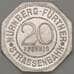 Германия Нюрнберг 20 пфеннигов 1921 Proof ADAM KRAFT (j05.19) арт. 19939