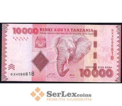 Банкнота Танзания 10000 шиллингов ND 2010-2020 Р44 UNC арт. 40350