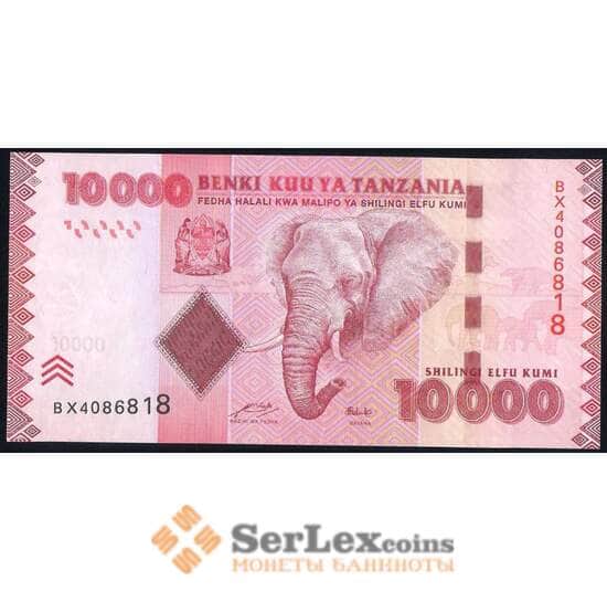 Танзания 10000 шиллингов ND 2010-2020 Р44 UNC арт. 40350