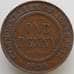 Монета Австралия 1 пенни 1934 КМ23 VF арт. 9175