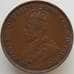 Монета Австралия 1 пенни 1934 КМ23 VF арт. 9175