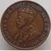 Монета Австралия 1/2 пенни 1914 КМ22 VF арт. 9176
