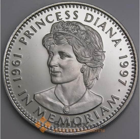 Либерия монета 5 долларов 1997 КМ445 Proof арт. 45853