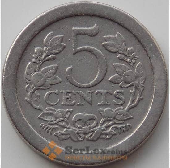 Нидерланды 5 центов 1908 КМ137 VF арт. 12267